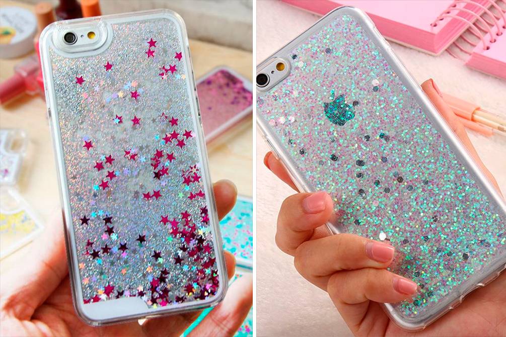 Capa com glitter para smartphone pode provocar queimaduras