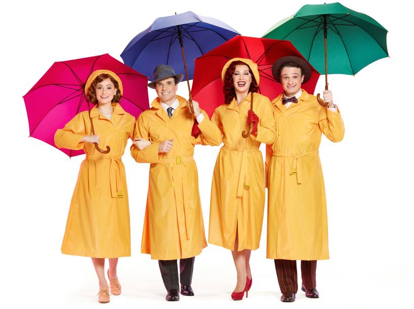 'Cantando na Chuva': espetáculo é baseado no longa-metragem clássico 'Cantando na Chuva': espetáculo é baseado no longa-metragem clássico