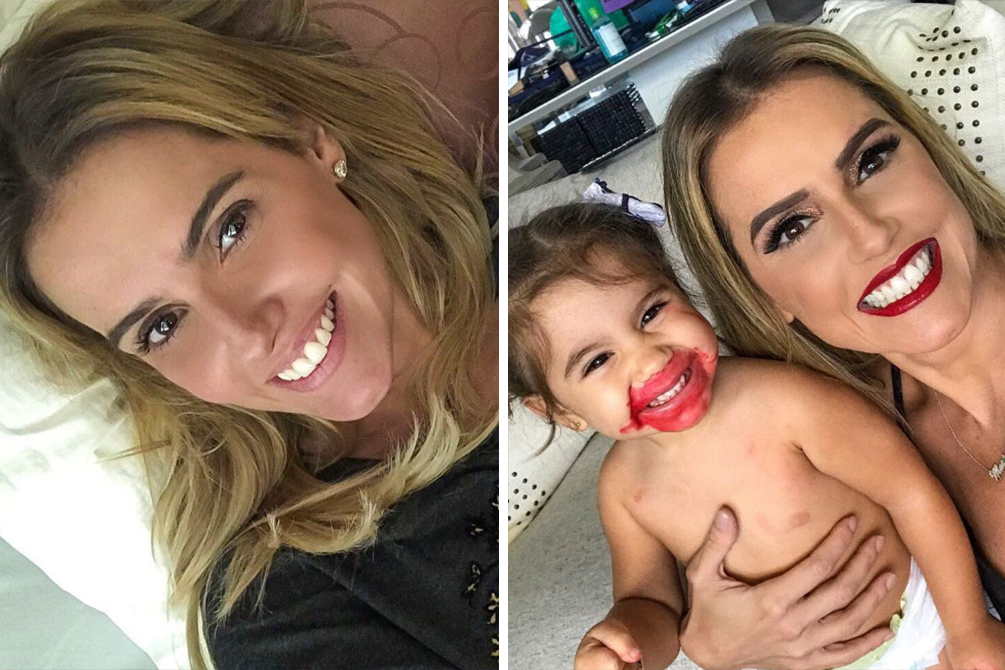 Deborah Secco mostra reação da filha ao ganhar presente da Disney