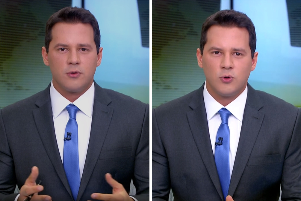 Estreia de Dony de Nuccio no “Jornal Hoje” dá o que falar na web