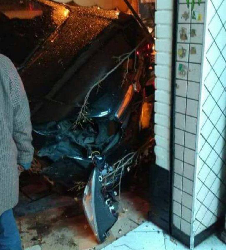 Cruzamento campeão tem novo acidente