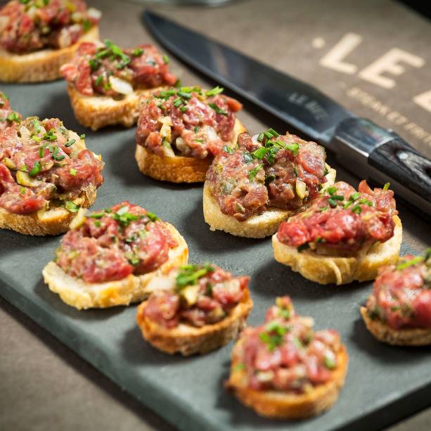 Le Bife: canapé tartar