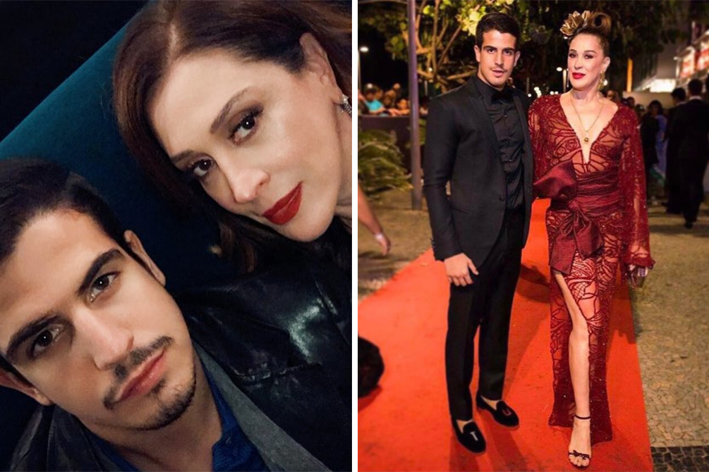 Namorada de Enzo Celulari aparece ao lado de Claudia Raia