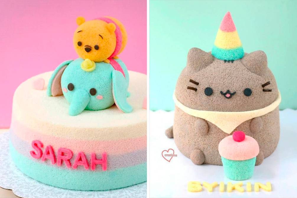 Esses bolos de chiffon estão chamando atenção no Instagram