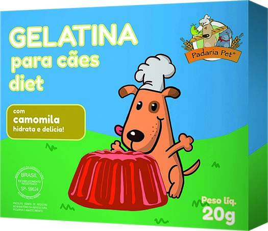 Padaria animal lança gelatina diet para cães