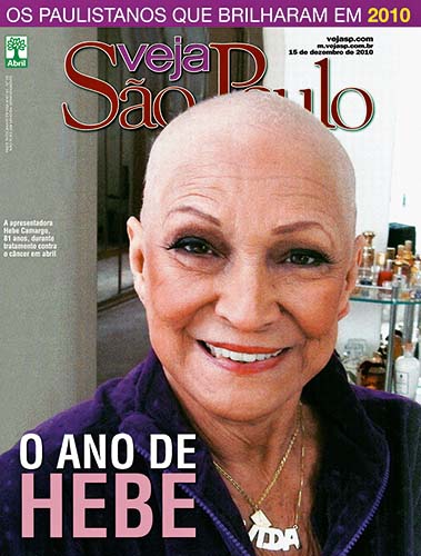 Capa Veja São Paulo Hebe Camargo