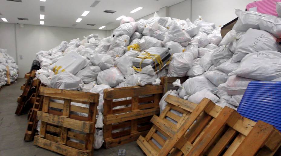 Itens apreendidos pela Receita Federal Itens apreendidos pela Receita Federal