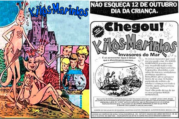 A febre dos Kikos Marinhos