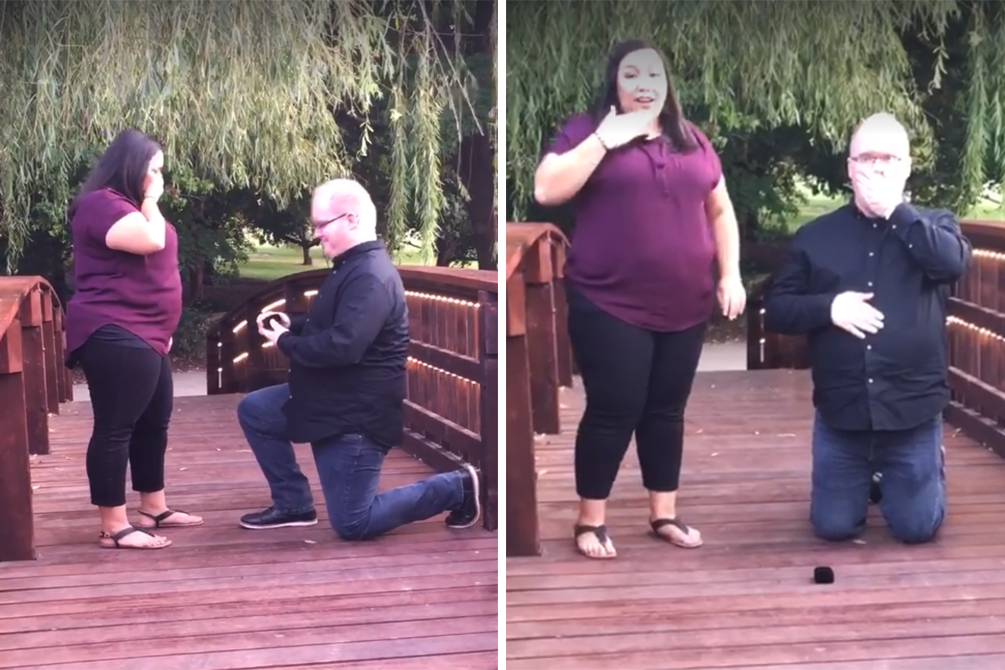 Homem perde anel de noivado durante pedido no casamento