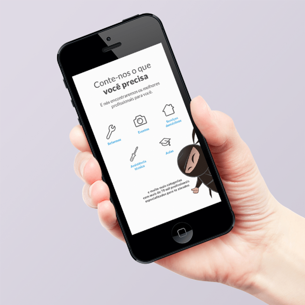 GetNinjas oferece 20 reais de reembolso a usuários