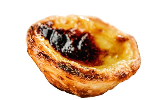 Pastel de nata com adoçante Pastel de nata com adoçante