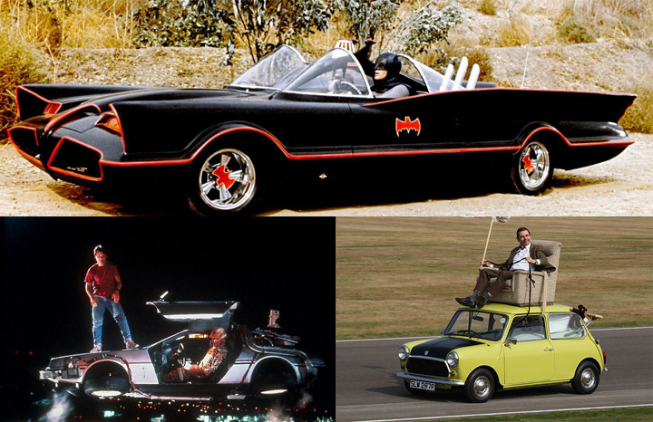 Vinte carros inesquecíveis da TV e do cinema