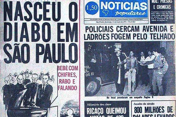A manchete que mexeu com São Paulo nos anos 70 – o bebê-diabo