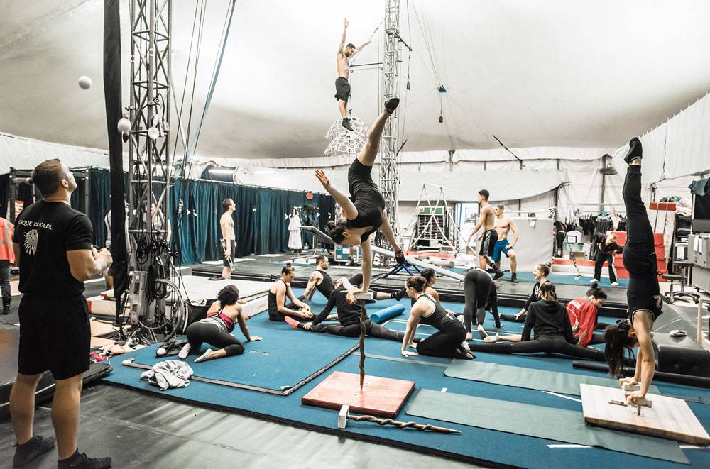 Os bastidores de ‘Amaluna’, o novo show do Cirque du Soleil