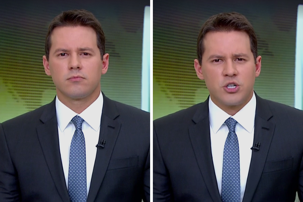 Dony de Nuccio é interrompido por ele mesmo em “Plantão da Globo”