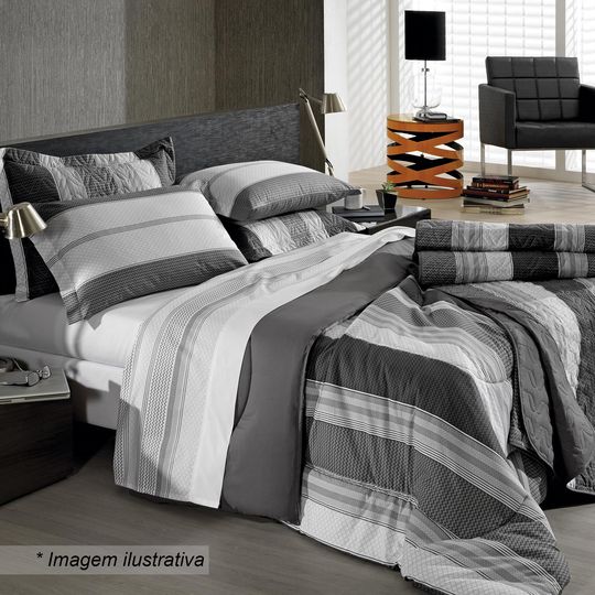 Kit de cobre leito queen size com três peças e 200 Fios? de 556,00 por 280,99
