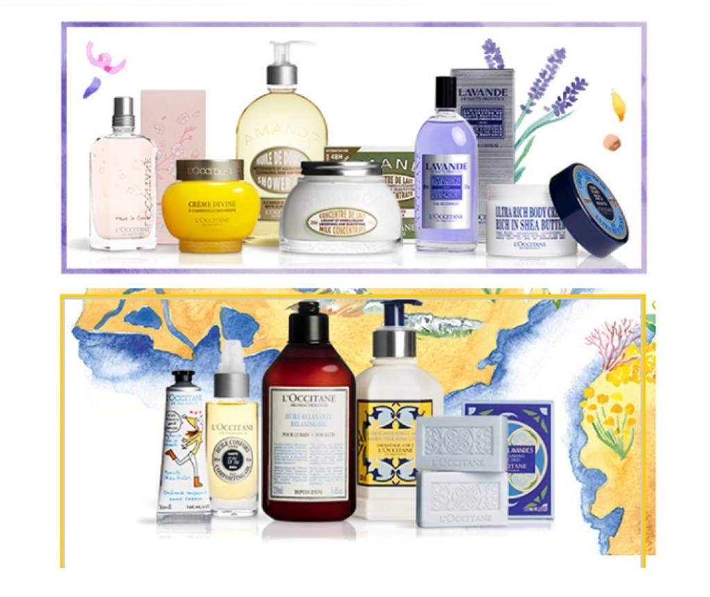Loja virtual da L’Occitane oferece descontos de até 50%