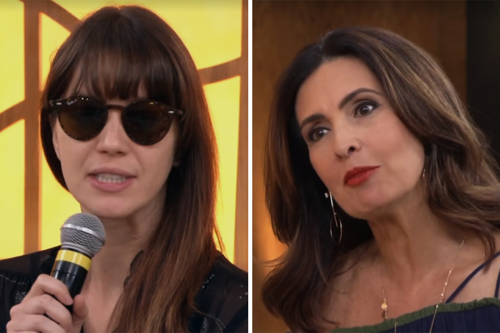 Nathalia Dill revela por que usou óculos escuros no “Encontro”