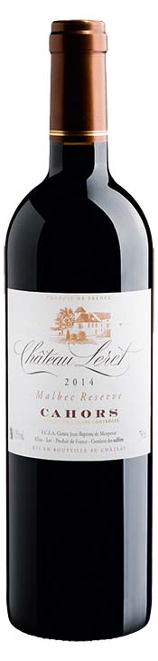 Vinho tinto Château Leret Malbec Reserve Cahors AOC (2014), R$ 82,90. Evino. Vinho tinto Château Leret Malbec Reserve Cahors AOC (2014), R$ 82,90. Evino.