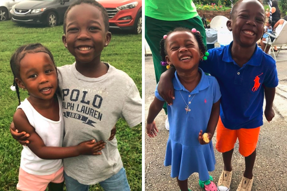 A demonstração de amor destes irmãos está chamando atenção