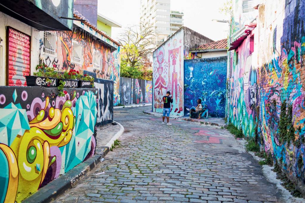 Beco do Batman terá jardins de chuva e obras de acessbilidade; confira o projeto