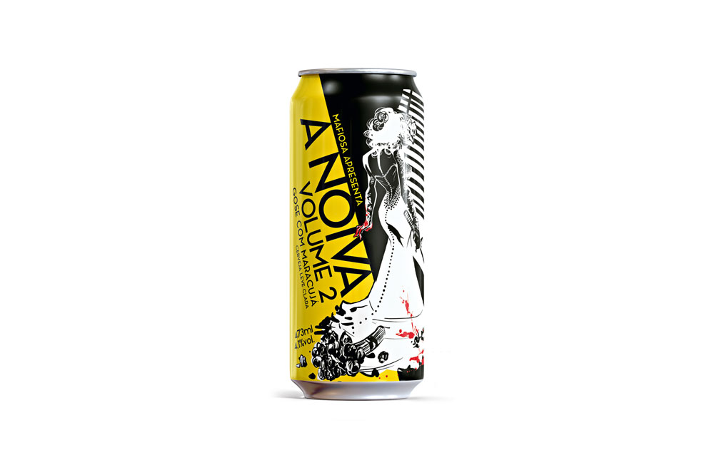 A Noiva &mdash; Volume 2 (Mafiosa): refrescante,segue o estilo gose, com malte de trigo mais maracuj&aacute;. Pre&ccedil;o m&eacute;dio: R$ 29,90