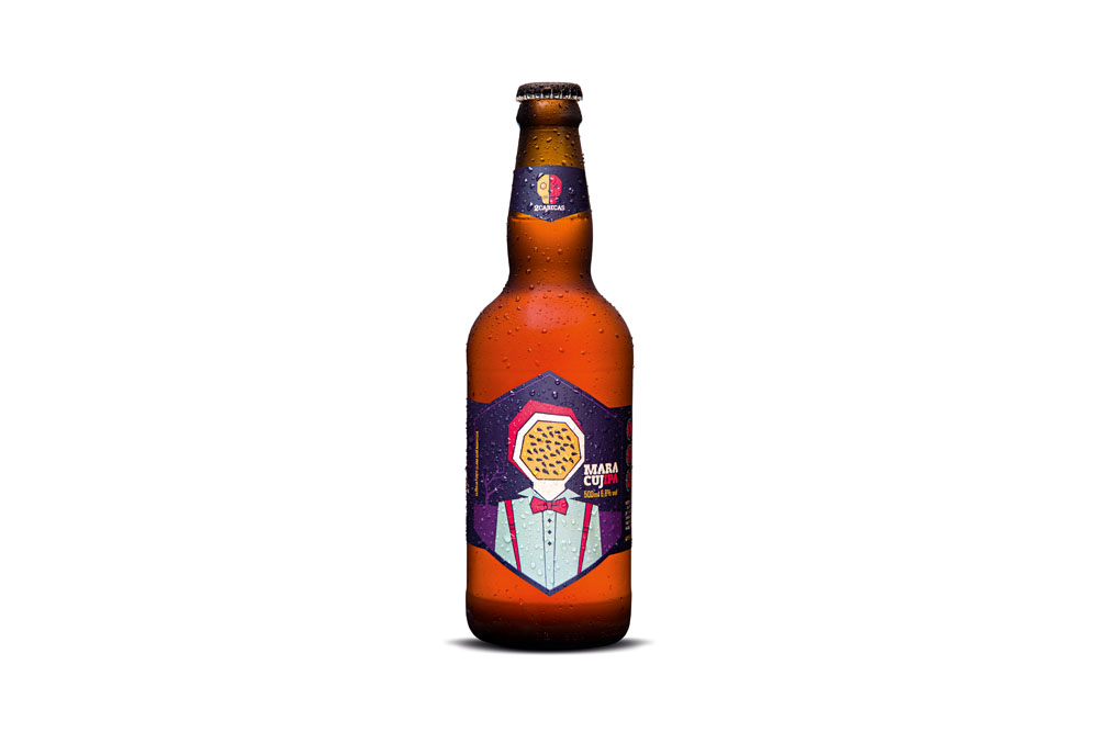 MaracujIPA (2Cabe&ccedil;as):nesta american IPA, o c&iacute;trico da fruta divide espa&ccedil;o com o adocicado do malte. Pre&ccedil;o m&eacute;dio: R$ 25,00