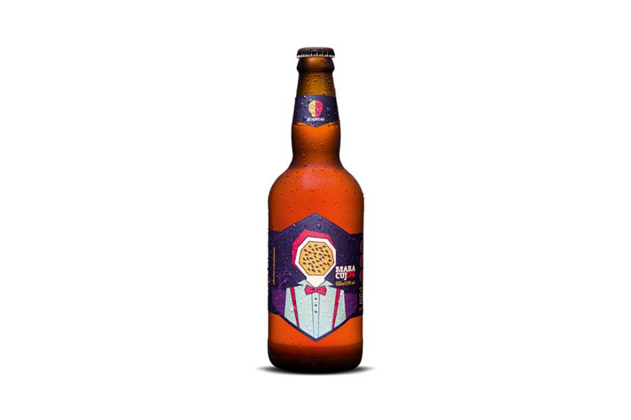 MaracujIPA (2Cabe&ccedil;as):nesta american IPA, o c&iacute;trico da fruta divide espa&ccedil;o com o adocicado do malte. Pre&ccedil;o m&eacute;dio: R$ 25,00