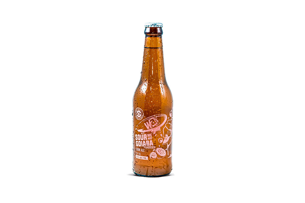 Sour Me Not Goiaba (Way Beer): com muita acidez e baixo teor alco&oacute;lico, leva goiaba e tamb&eacute;m gabiroba. Pre&ccedil;o m&eacute;dio: R$ 19,90