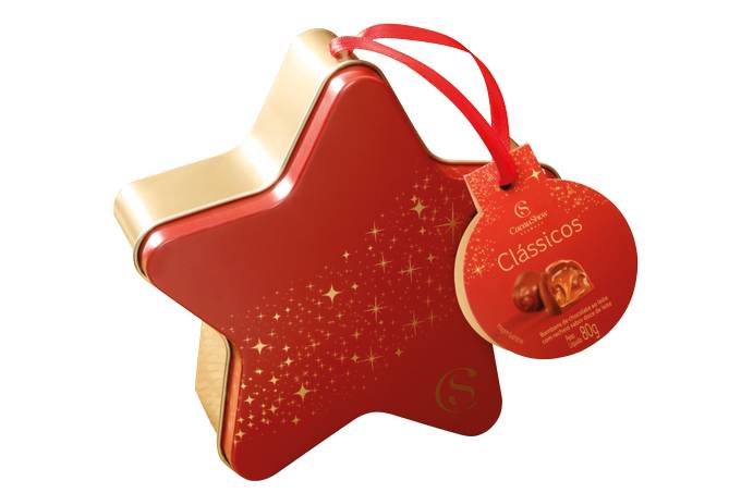 &bull; Estrela de Natal 80 g, Cacau Show &ndash; R$ 21,90. Uma sugest&atilde;o de CACAU SHOW. Pre&ccedil;o pesquisado em dezembro/2017.&nbsp;<a href="https://www.natalcacaushow.com.br/produtos/estrela-de-natal-80g?utm_source=abril.com&utm_medium=guiadepresentes&utm_content=estrela-de-natal-80g&utm_campaign=cacaushow_natal_2017"><span>natalcacaushow.com.br</span></a>&nbsp;