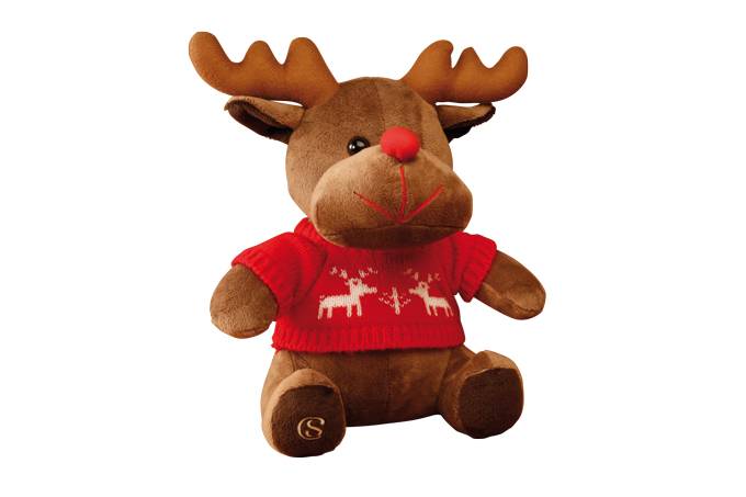 &bull; Rena de pel&uacute;cia, Cacau Show &ndash; R$ 38,90. Uma sugest&atilde;o de CACAU SHOW. Pre&ccedil;o pesquisado em dezembro/2017.&nbsp;<a href="https://www.natalcacaushow.com.br/produtos/rena-de-pelucia?utm_source=abril.com&utm_medium=guiadepresentes&utm_content=rena-de-pelucia&utm_campaign=cacaushow_natal_2017"><span>natalcacaushow.com.br</span></a>&nbsp;&nbsp;