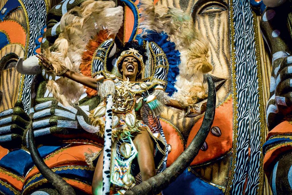 Desfile da Acadêmicos do Tatuapé, no Sambódromo do Anhembi.