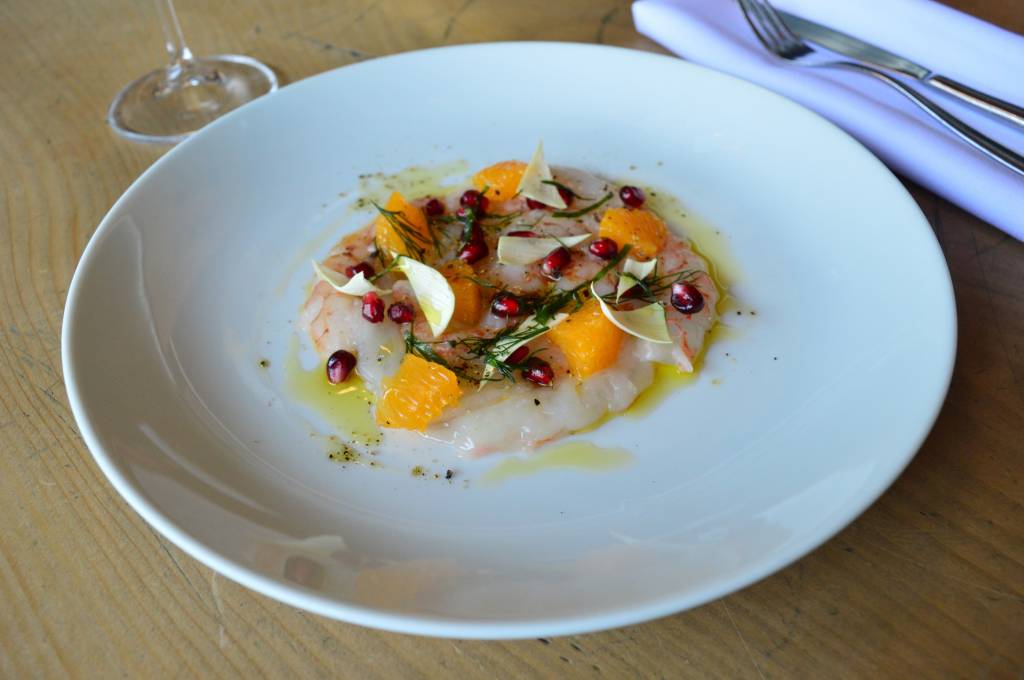 Carpaccio de camar+úo e rom+ú_DSC_0710.