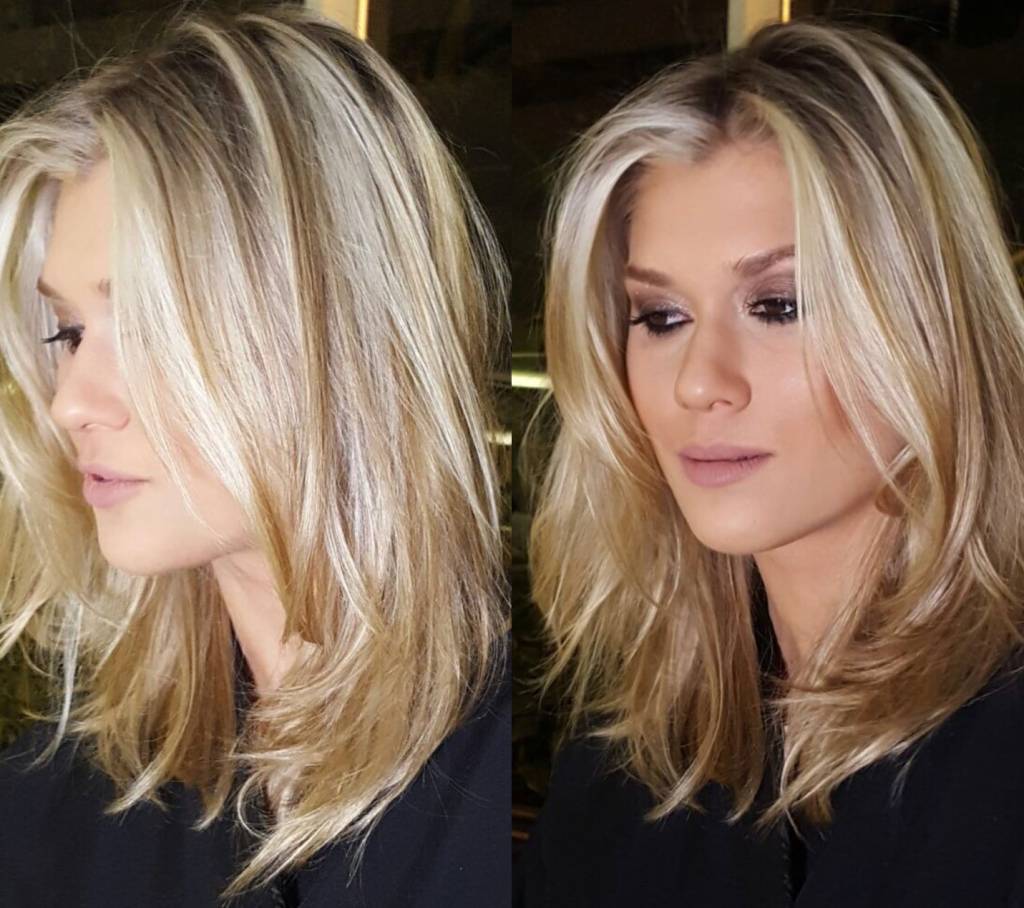 Uma combinação de três tons de loiro para sair da mesmice