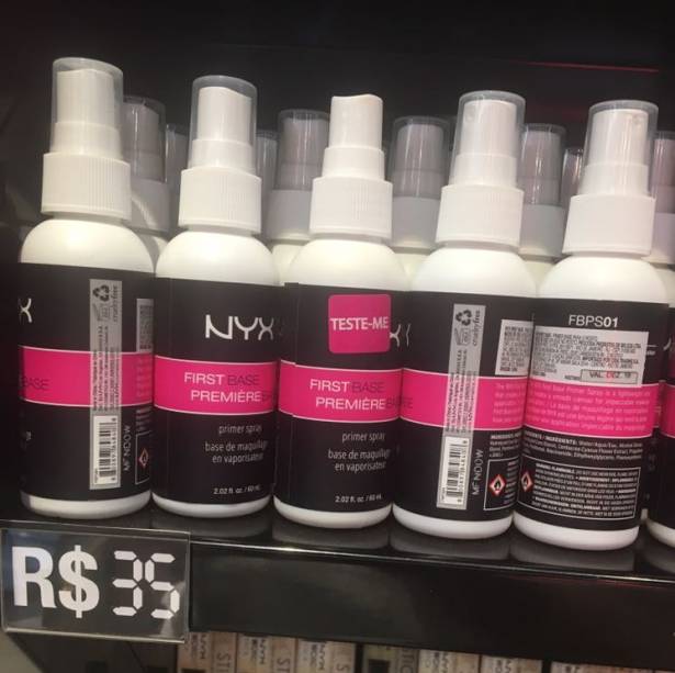 Primer em spray tamb&eacute;m a 35 reais