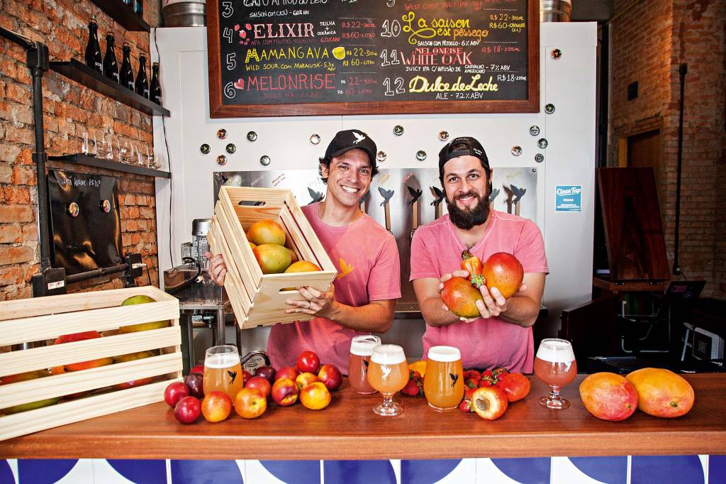 Pequenas cervejarias adicionam frutas à bebida