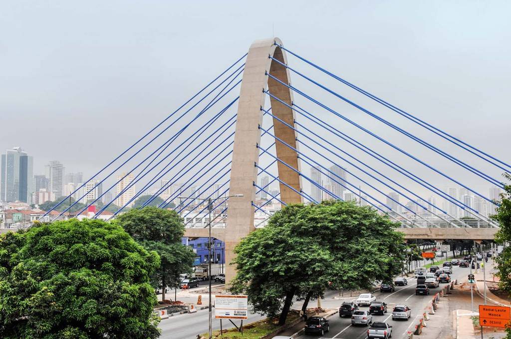 PONTE ESTAIADA VEJA SP
