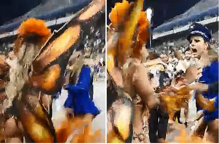 Musas de Carnaval saem no tapa em ensaio da Gaviões da Fiel