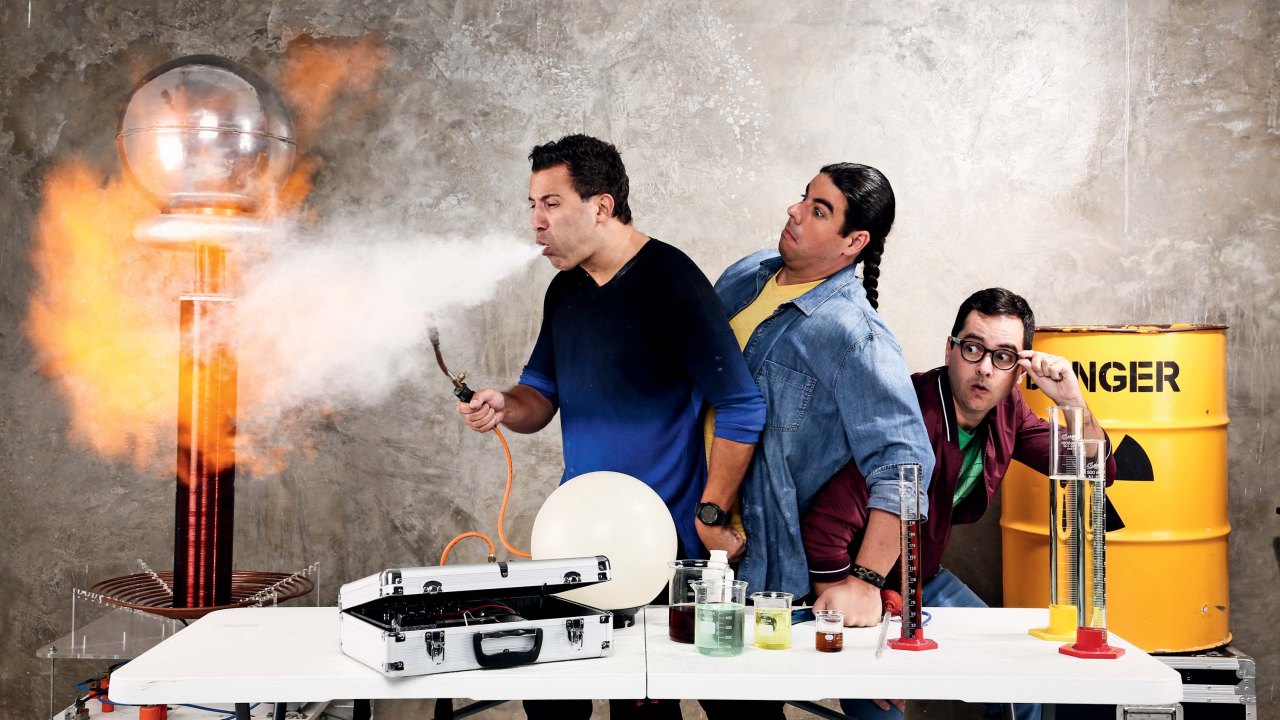 Ensaio com os CiÍntistas do CiÍncia em show