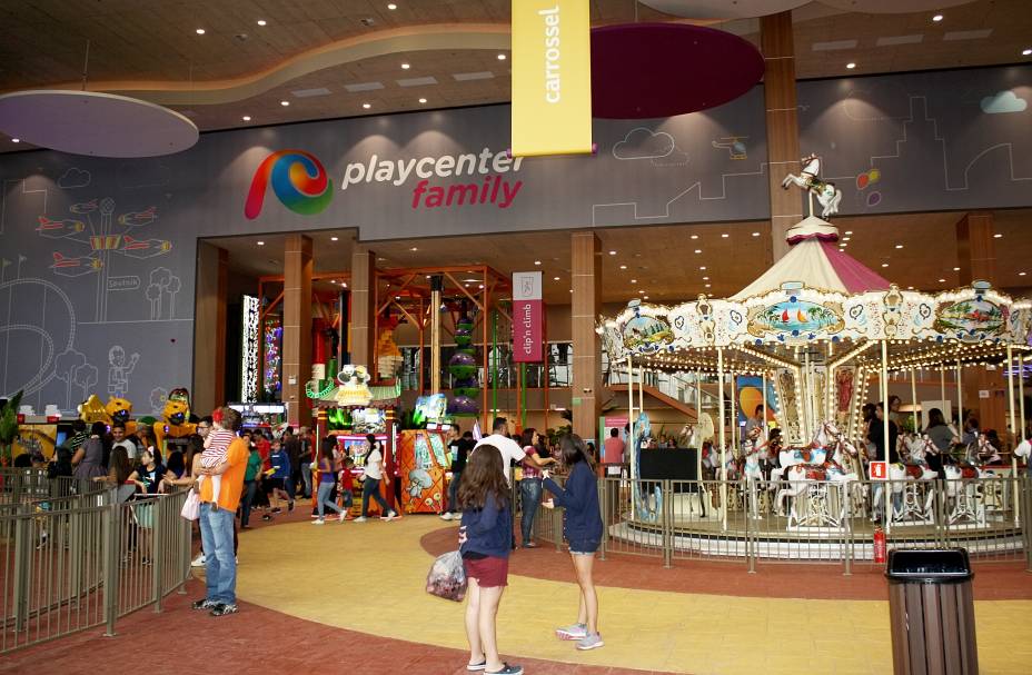 O novo Playcenter tem capacidade para 5 000 pessoas