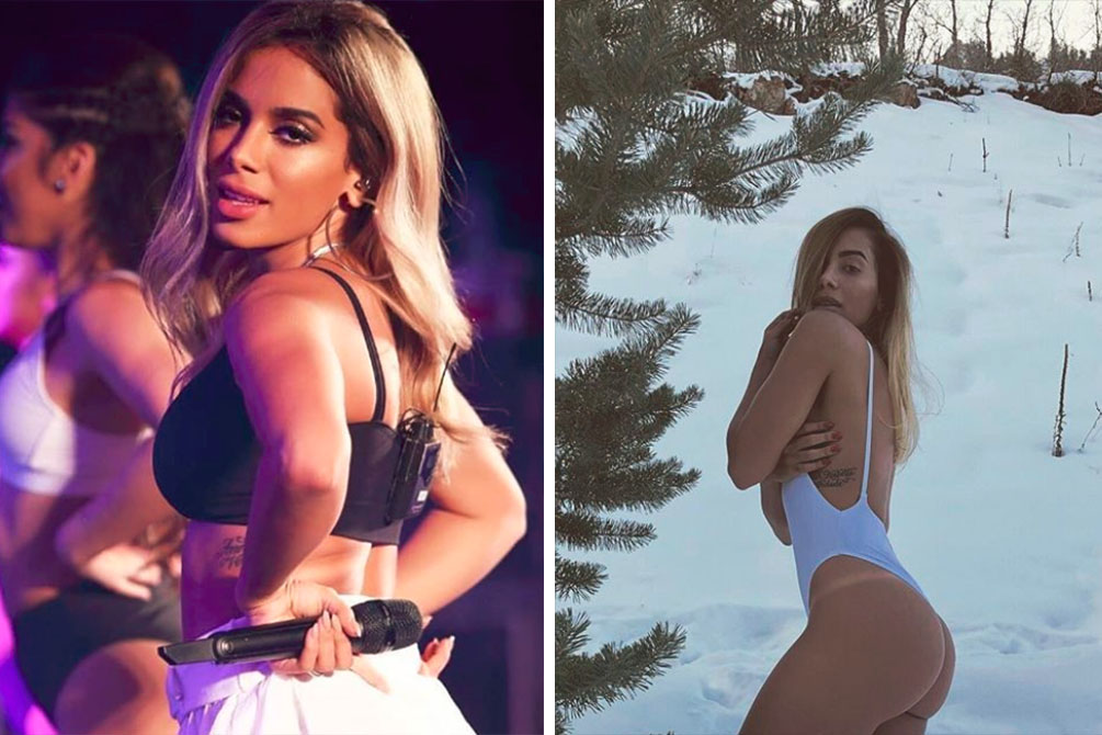 Anitta é “zoada” pelo marido ao fazer pizza durante férias