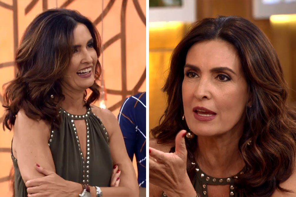 Fátima Bernardes é zoada por convidados no “Encontro”