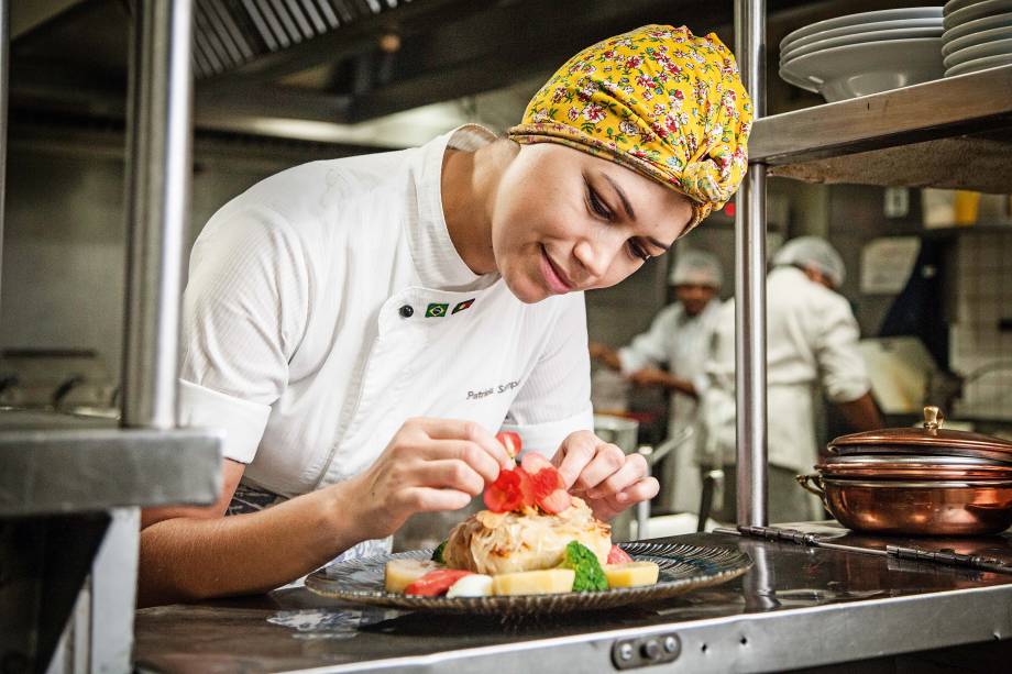 A chef Patrícia Sampaio: novidades no cardápio A chef Patrícia Sampaio: novidades no cardápio