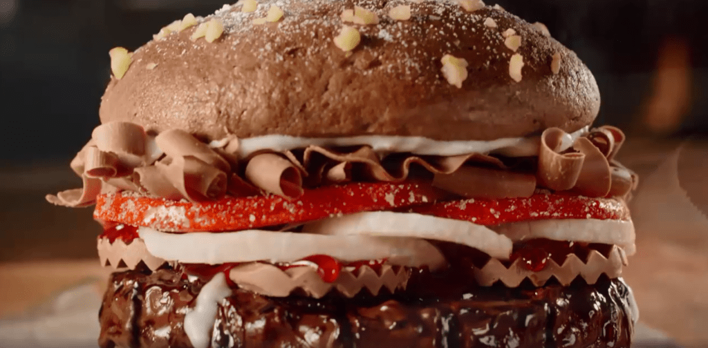 Burger King lança hambúrguer doce para a Páscoa, mas não é bem assim