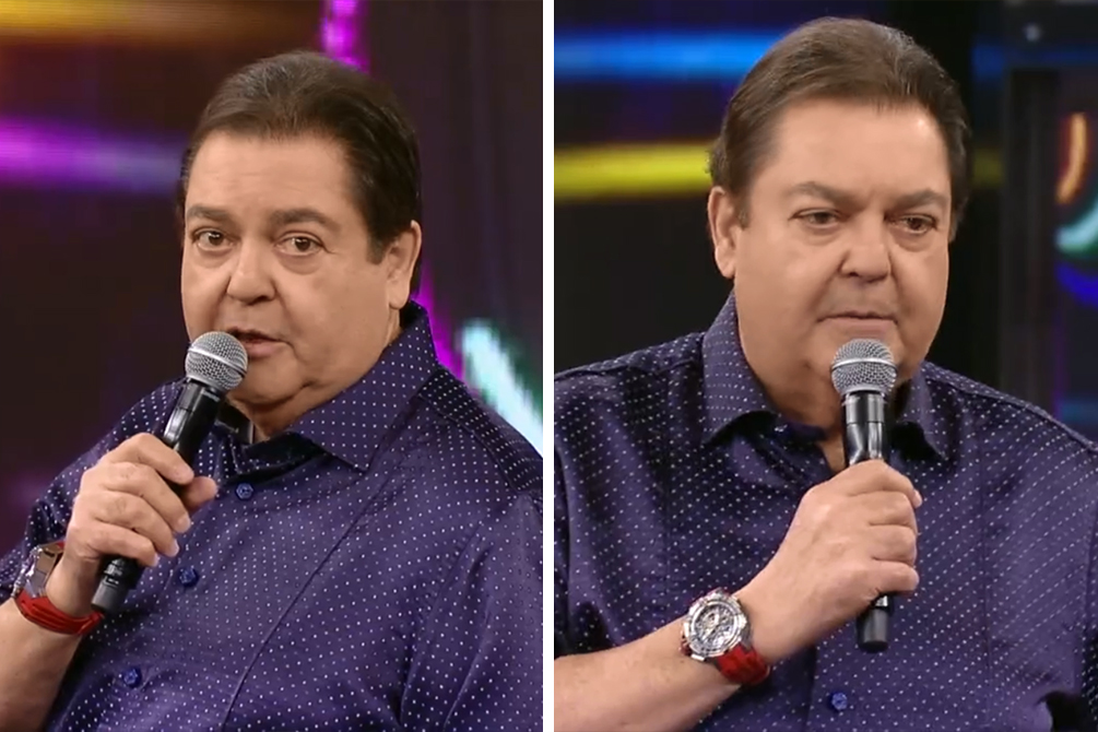 Faustão perde a paciência ao comentar tema de fim de ano da Globo