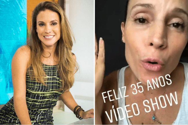 Maíra Charken, atriz e ex-apresentadora do Vídeo Show