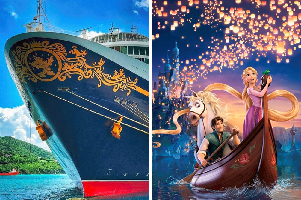 Navio da Disney Cruise Line tem restaurante de “Enrolados”