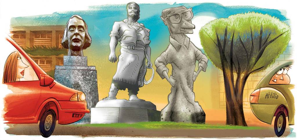 Brincar de estátua