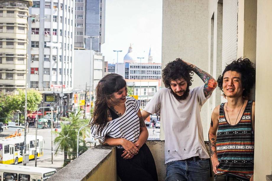 A banda carioca Ventre, que toca no sábado (24) A banda carioca Ventre, que toca no sábado (24)