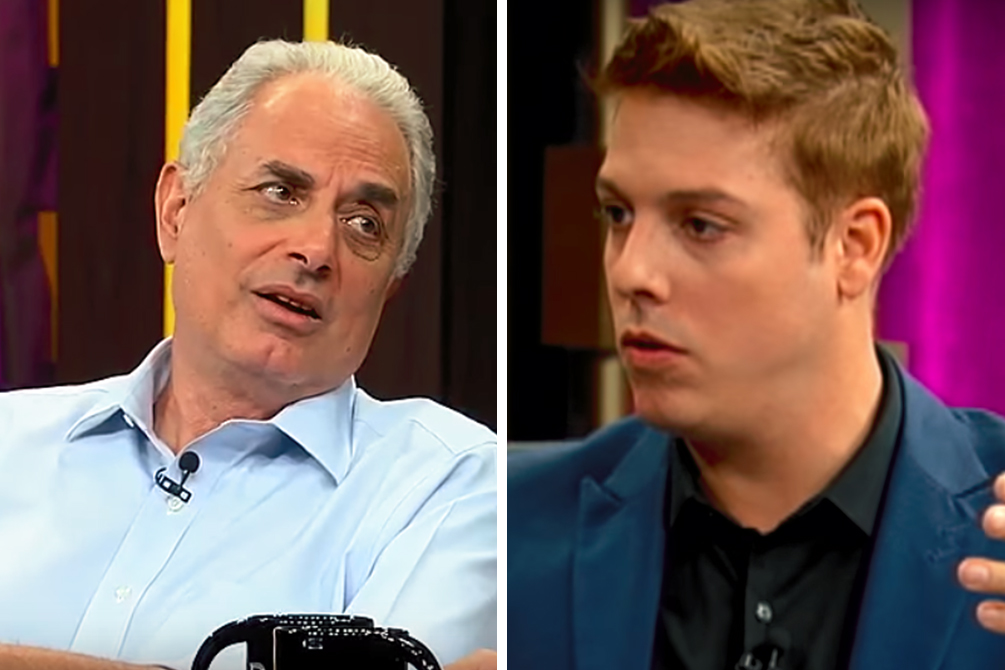 William Waack quebra silêncio no “Programa do Porchat”